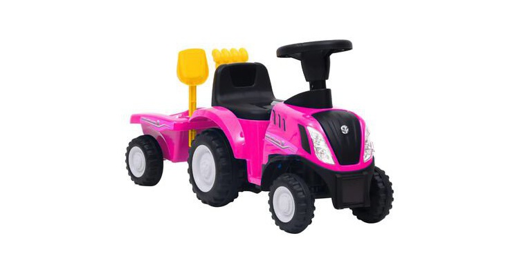 Tractor pentru copii New Holland, roz Alti producatori